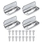 Cooler Stainless Steel Hinges + Screws Kits Replacement For Igloo Ice Chests