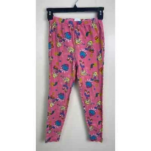 Girls Y2K Disney Lizzie McGuire Pink Pajama Leggings - Picture 1 of 3