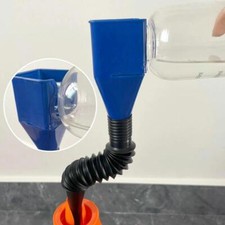 1 x imbuto carburante auto retrattile senza fuoriuscite, imbuto olio per cambio olio