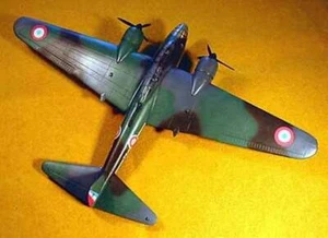 Amiot 354 Reconnaissance Bomber Airplane Wood Model Big New - Picture 1 of 1