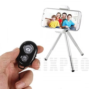 Wireless Bluetooth Remote Control Shutter Self-timer For iPhone X 8 7 6 Samsung - Picture 1 of 8
