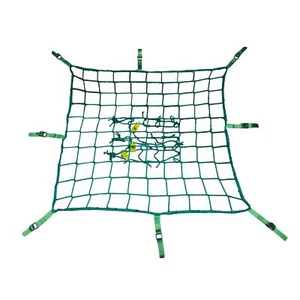 Gerüstnetz mit Gurtschnellverschluß 2 x 5 m grün Gerüstnetz Fangnetz Gezu Impex - Bild 1 von 1