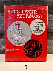 Let's Learn Astrology by Patricia Crossley Hardcover, 1973 Revised Edition - Picture 1 of 7