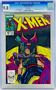 X-Men #257 CGC 9.8 White Pages Marvel Comics 1990 NM/MT Uncanny - Bild 1 von 2
