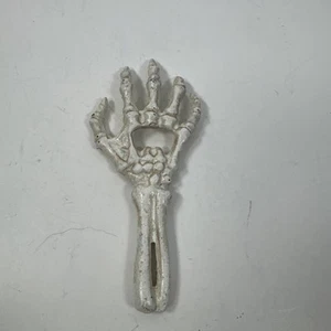 Cast Iron Skeleton Hand Bottle Opener - Picture 1 of 9