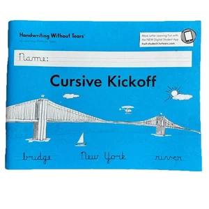Handwriting Without Tears Cursive Kickoff Workbook - Picture 1 of 3