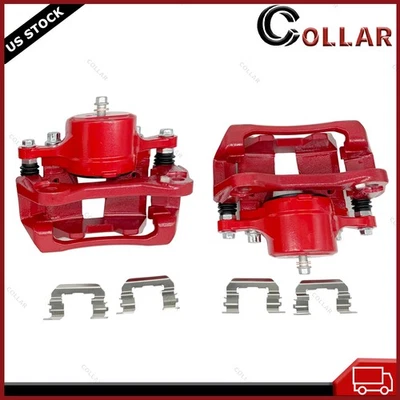 Brake Calipers Front New for 2011-2016 Kia Optima Hyundai Sonata 2.0L 2.4L 2PC - Image 1 of 4