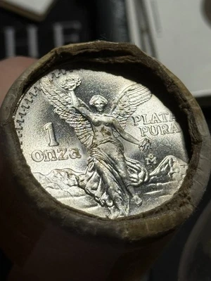 1985 Mexican Libertad Roll in Original Banco De Mexico Bank Roll UNC - Image 1 of 4