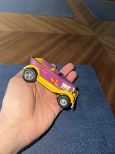 Vintage 1970s Tonka Diecast Draggin Wagon Hot Rod Purple and Yellow #452 - Picture 1 of 4
