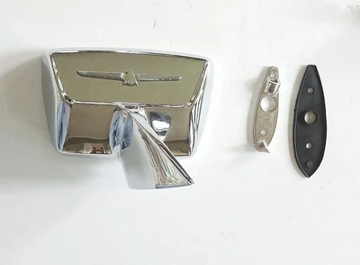 1964 1965 1966 Ford Thunderbird New Chrome Exterior Rear View Mirror Right Door - Image 1 of 4