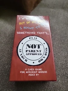 Not Parent Approved Card Game - Picture 1 of 3