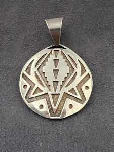 Peterson Chee signierter Sterling Anhänger  - Bild 1 von 9