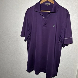 Men’s Peter Millar Golf Polo Summer Comfort Size Large Whispering Pines G.C. - Picture 1 of 10