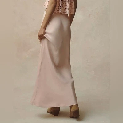 NUEVO CON ETIQUETAS Talla 2X - Falda Maxi Sin Mangas The Tilda en Rosa Pálido (NUEVA CON ETIQUETAS US$ 98) Foto 1 de 4