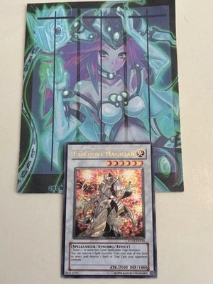 Yugioh 1x Explosive Magician Ultimate Rare UTR SOVR-EN044 Stardust Overdrive LP - Image 1 of 2