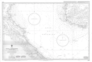Admiralität 3989 China Meer Golf von Tongking (Südblatt) Karte Karte Meereswand - Bild 1 von 6