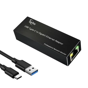 USB3.0 Type C to RJ45/SFP Gigabit Ethernet/Fiber NIC Network Card NetworkAdapter - Picture 1 of 14