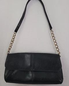 Liz Claiborne Black Faux leather Hand Bag - Picture 1 of 7