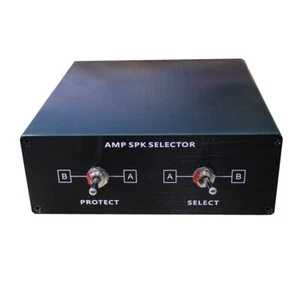 Interruttore Amplificatore Interruttore Altoparlante AMP SPK SELECTOR Con Protezione Amplificatore Tube - Foto 1 di 4