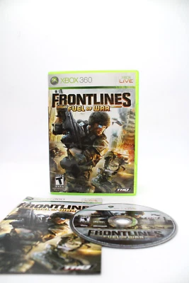 Refurbished Xbox 360 Frontlines Fuel of War Complete CIB Excellent Mint Tested - Image 1 of 4
