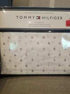 Tommy Hilfiger Sailboat Full Sheet Set NEW Cotton/Polyester Blend - Picture 1 of 4