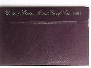 1991-S US Proof Mint Set 5 Coins CLAD 22srr0820 - Picture 1 of 6