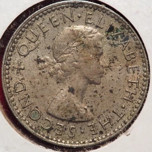Dated: 1954 - New Zealand, sixpence - Lot 181 - Picture 1 of 2