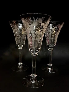 Vintage Tiffin Touraine Goblets  Set of 3 #17328 - Picture 1 of 6