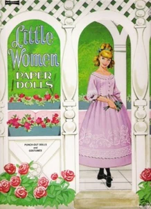 VINTAGE UNCUT 1960s LITTLE WOMEN PAPER DOLLS~RARE SET~#1 TOP REPRODUCTION SELLER - Picture 1 of 8