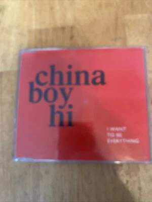 China Boy Hi I Want To Be Everything UK Import 3 Track CD 1993 Big Deep Blue  - Image 1 of 4