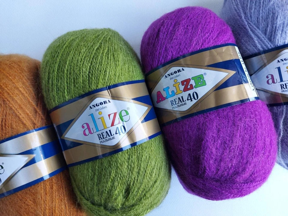 Yarn Alize Angora Real 40 wool yarn wool angora yarn wool thread acrylic yarn