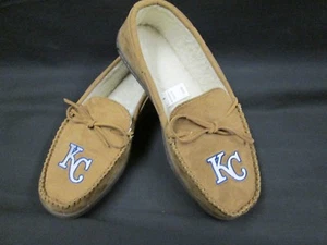 Kansas City Royals Moccasin Slippers - MLB - Mens 11-12 - Picture 1 of 3