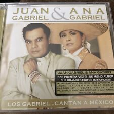 JUAN GABRIEL  & ANA GABRIEL "Los Gabriel Cantan A Mexico" (2008 Sony CD)