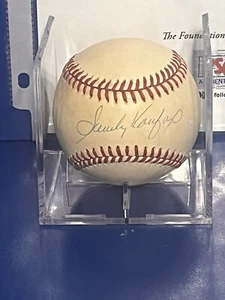 Sandy Koufax And Dwight Gooden Signed Baseball, COA!! PSA/DNA!!LOA!! - Picture 1 of 7