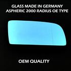 Wide Angle Blue Tinted Wing Mirror Glass For BMW 6 Series Fits To 2004 - 2010RHS