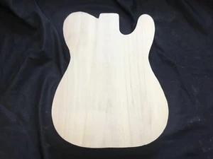 Beliebte 1-teilige Gitarrenkörper Rohling Schnitt auf ""Tele"" Form #2719 - Bild 1 von 5