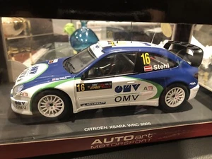 1/18 AUTOART CITROEN XSARA WRC 2005 M.STOHL(RALLY OF CYPRUS LIMITED EDITION RARE - Picture 1 of 7