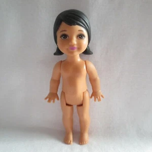 NEU Barbie Lehrerin Kelly Kleinkind Puppe brünette Zöpfe braune Augen ~ nackt - Bild 1 von 1