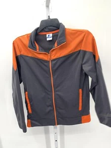 GREY ZIP KNIT - Picture 1 of 2
