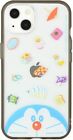 Gourmandise iPhone 13 Case Cover 6.1 Doraemon IIIIfit Clear Gadgets DR-88B Gray