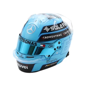 Spark Models George Russell - Abu Dhabi GP 2024 Mini Replica Helmet 1/5 Scale - Picture 1 of 5