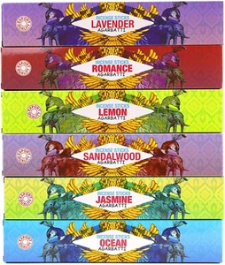 Incense Sticks, Sandalwood , Ocean, Jasmine, Lavender, Lemon, Romance 120 Sticks - Picture 1 of 7