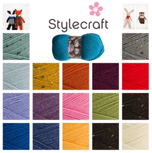 Stylecraft Life DK Knitting Premium Acrylic 25% Wool Crochet Soft Yarn 100g - Picture 1 of 51