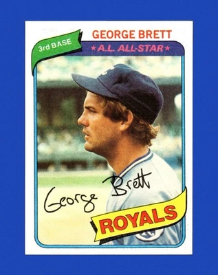 1980 Topps Set-Break #450 George Brett casi nuevo-como nuevo o mejor *GMCARDS* Foto 1 de 2