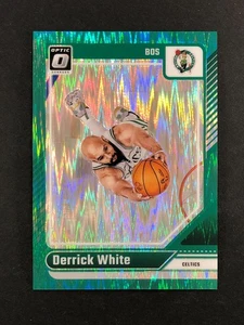 2024-25 Optic Derrick White #62 Green Shock 138/149 Celtics - Picture 1 of 2
