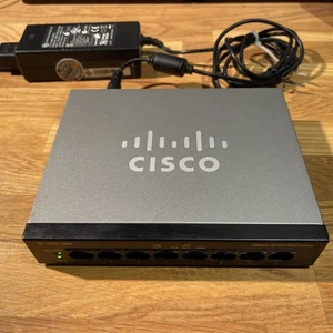 Cisco Switch POE 4+4  8P Unmanaged Ethernet 10/100 Small Business - Bild 1 von 7