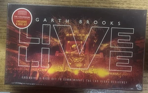 Garth Brooks LIVE LIVE Box Set – 2022 5-Disc Double + Triple Live – Las Vegas - Picture 1 of 2