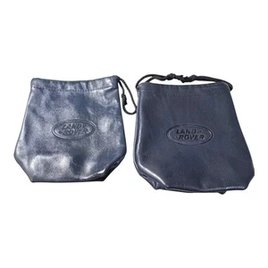 Leere Land Rover Kordelzug Leder Tasche Reisetasche Organizer Blau Grau Set 2 - Bild 1 von 7