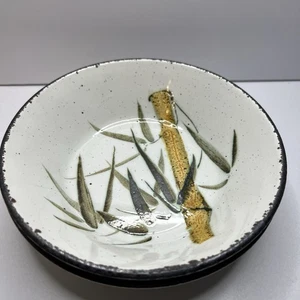 1- Midwinter Stonehenge Rangoon Cereal Bowls Bamboo Wedgwood England 6½" - Picture 1 of 2