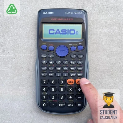 CASIO fx-82 AU PLUS II Scientific Calculator Student Calculator FX 82AU📱♻️ [18] - Image 1 of 4
